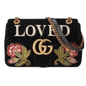 GUCCI
Medium GG Marmont Matelassé Loved Shoulder Bag